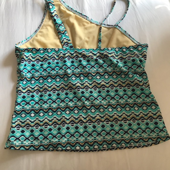 Lands End Girls tank top swimsuit - Picture 2 of 3